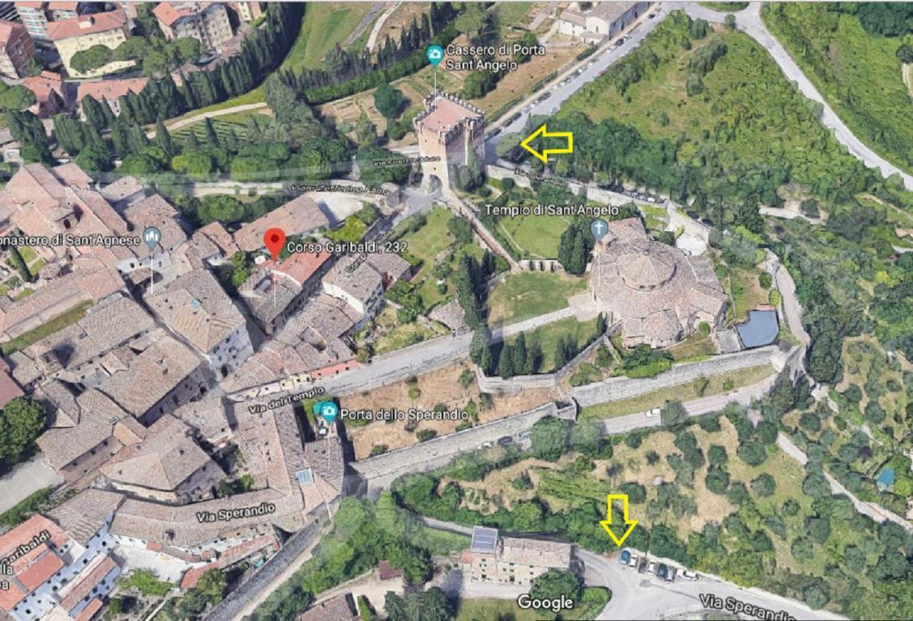 Loft Garibaldi, Garage Privato! Apartment Perugia Ngoại thất bức ảnh